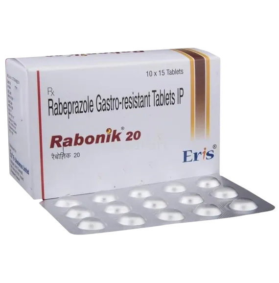 rabonik 20mg tablet 15's
